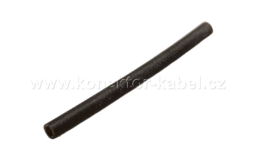 Bužírka silikon. 1,0 / 0,4 mm, černá