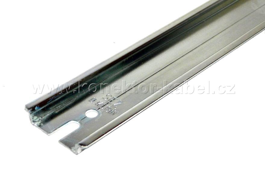 DIN lišta 400 mm, zinkovaná