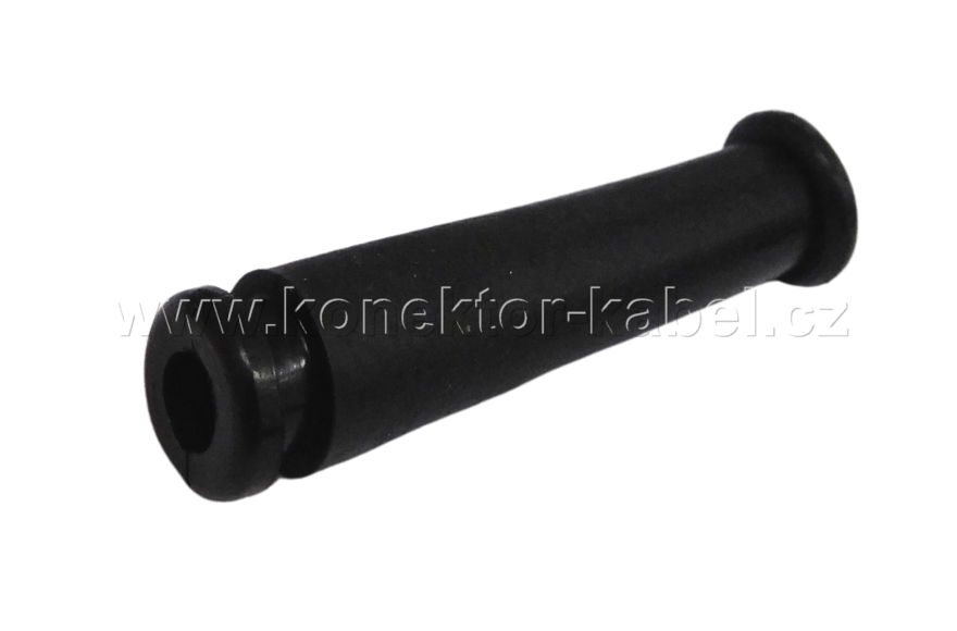 Vývodka kabelová, gumová, 5,5/8mm černá
