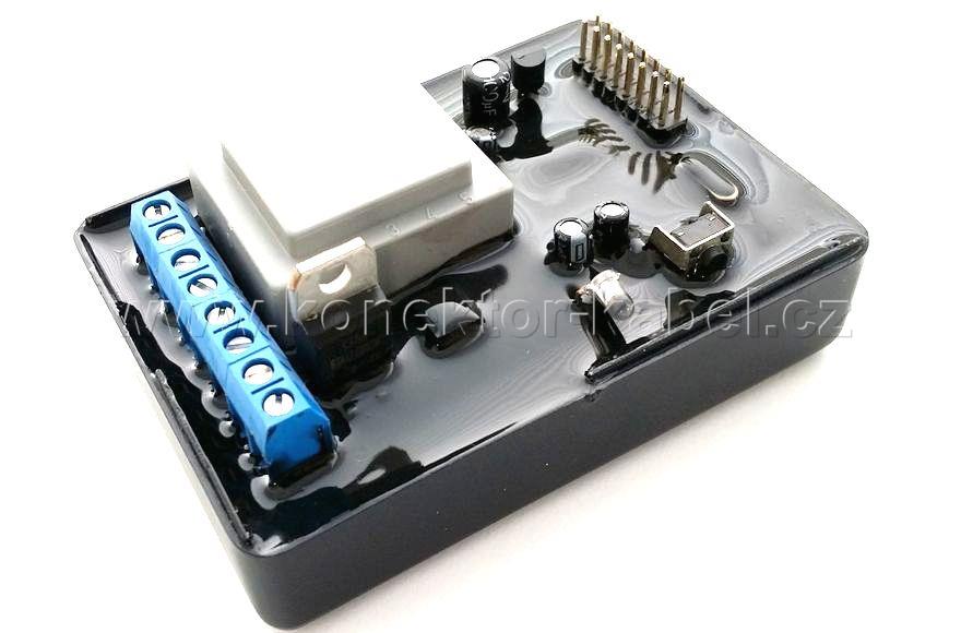 DEMO výrobek > strojní aplikace poluretan. zálivky