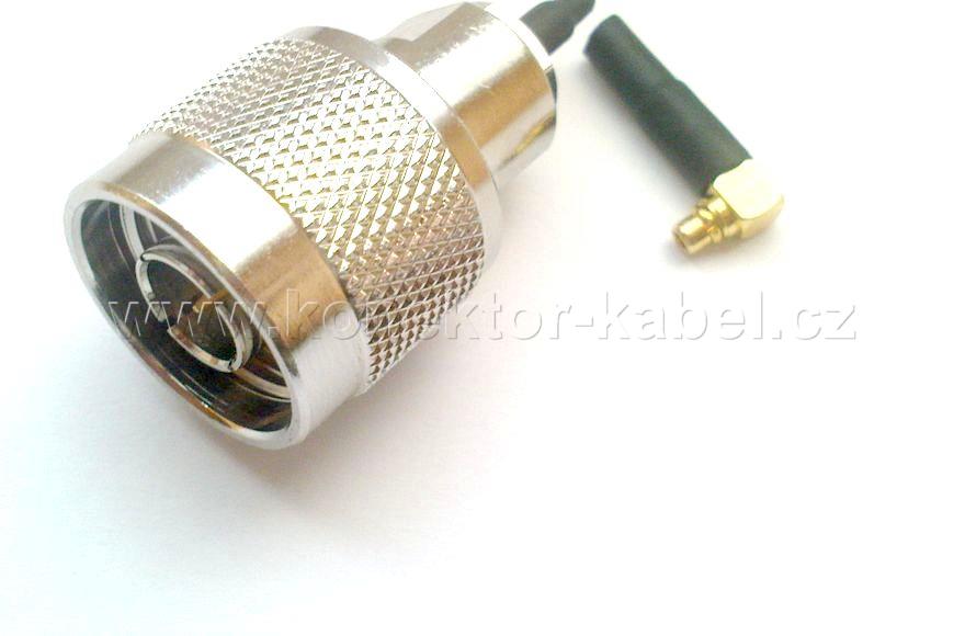 MMCX/M 90° - RF100A (2,0 m) - N/M, OEM