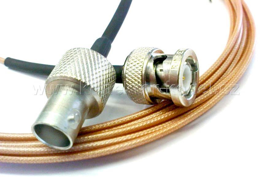 BNC/M - RG178 (4,0 m) - BNC/F, Ros.