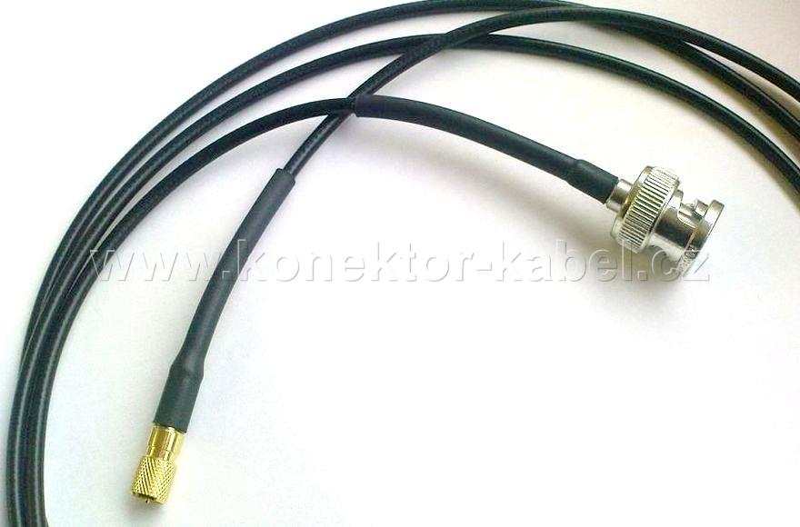 Microdot/M - G_01130_HT (1,5 m) - BNC/M, Ros.