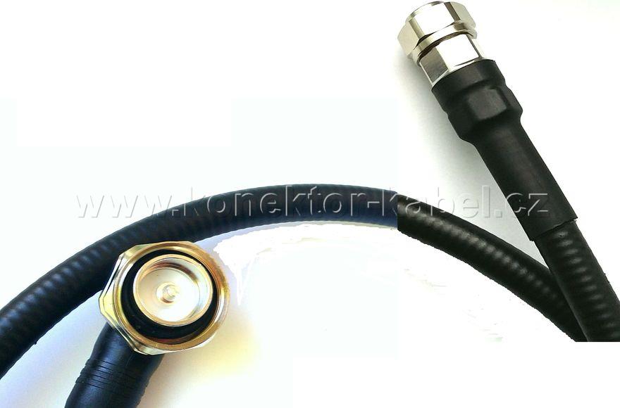 7/16 M 90° - 1/2" S (2,0 m) - 4.3-10 M 0°, OEM PEW