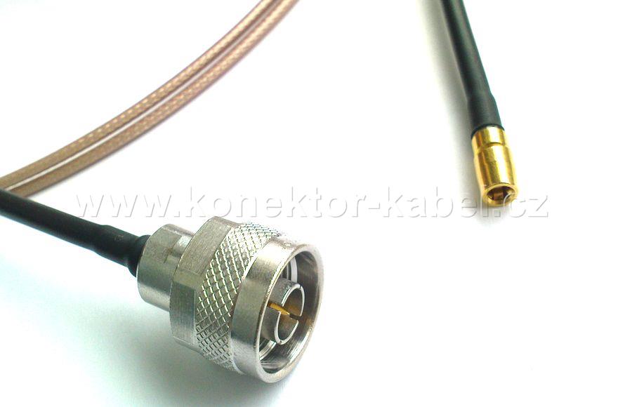 SMB/F - RG316 C/U (2,0 m) - N/M, Ros.