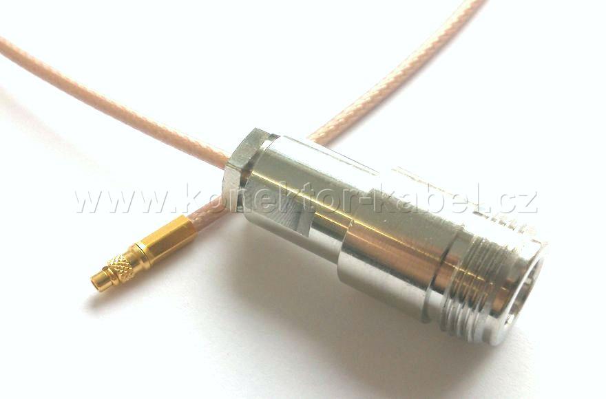 MMCX/M - RG316 (0,5 m) - N/F, Tg.