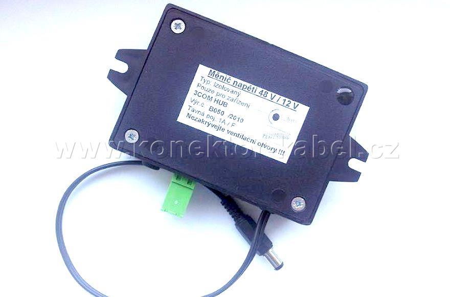 Měnič 48/12V, 1A, izolovaný, advance