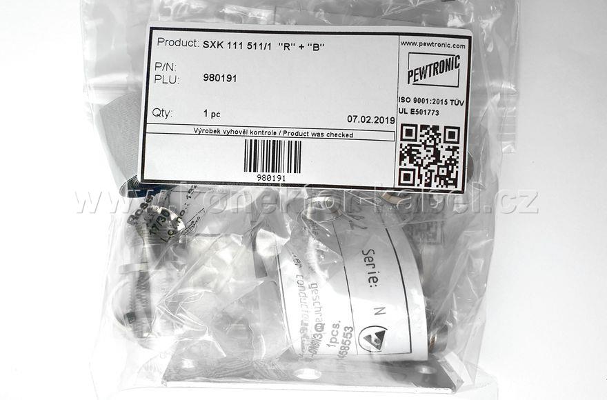 SXK 111 511/1  "R" + "B"