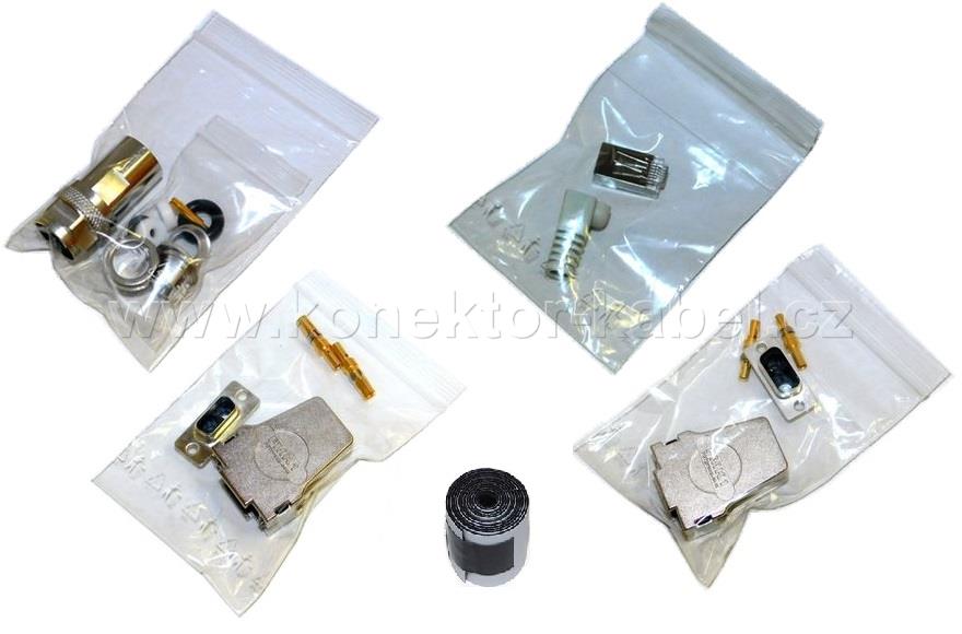 19" panel, 1U, IDU E-LINK 1000EXR, příbal konekt.