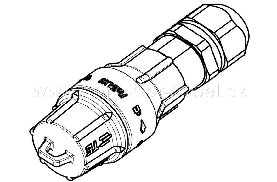 SDF 107 239/001 - connector kit outdoor