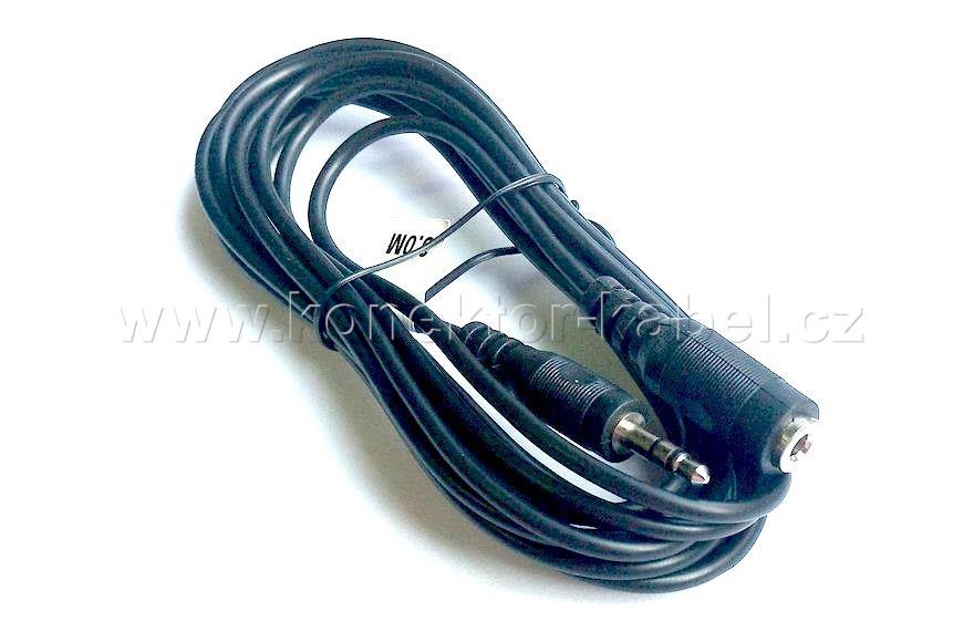 Audiokabel  JACK  3,5mm/M - 3 m - JACK 3,5 mm/F