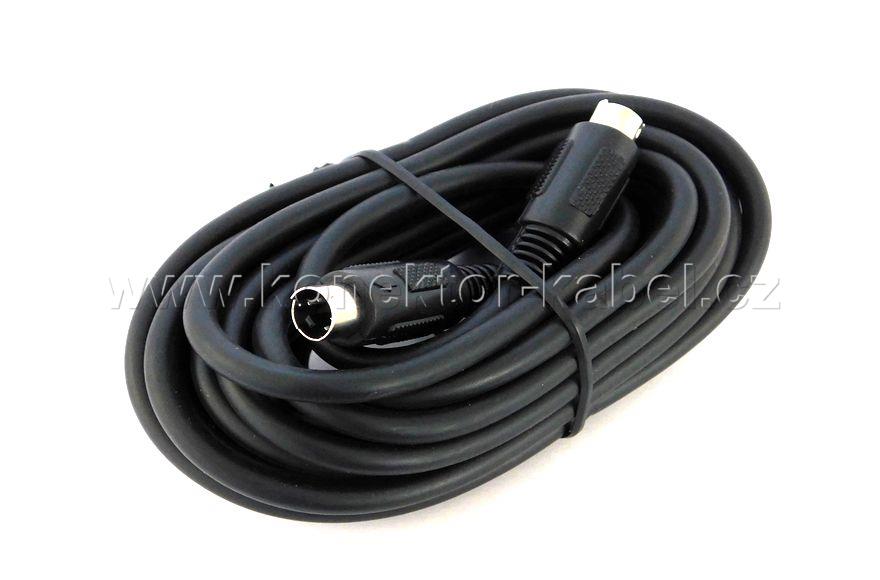 S-VHS/M - 5,0 m - S-VHS/M 4 pin, Super VHS cable