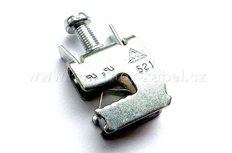 Svorka sběrnicová na Cu zemnící lišty, CONTEQ