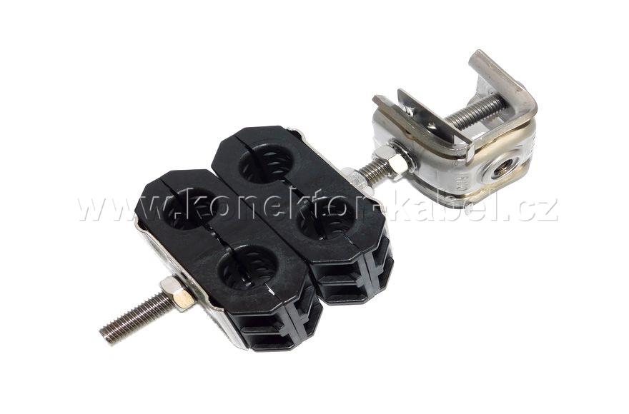 Kabelový úchyt UCC pro D 13-14 mm, čtyřnás., FIMO
