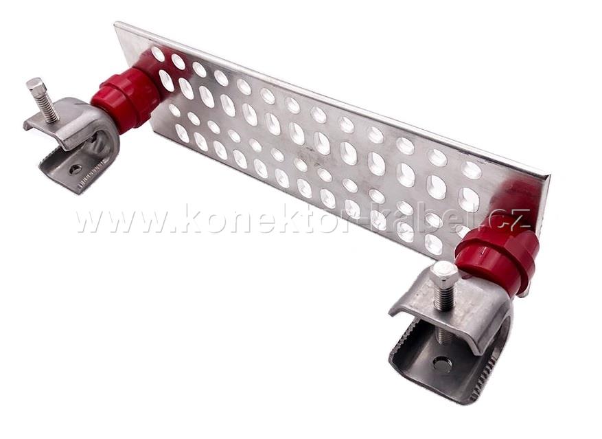 Montážní set pro zemnící lištu na příčky stožárů