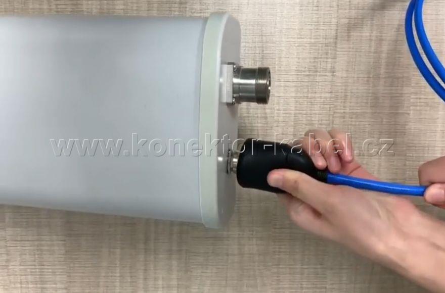 Silikonový návlek na konektor 4.3-10/ M kab. 1/2"