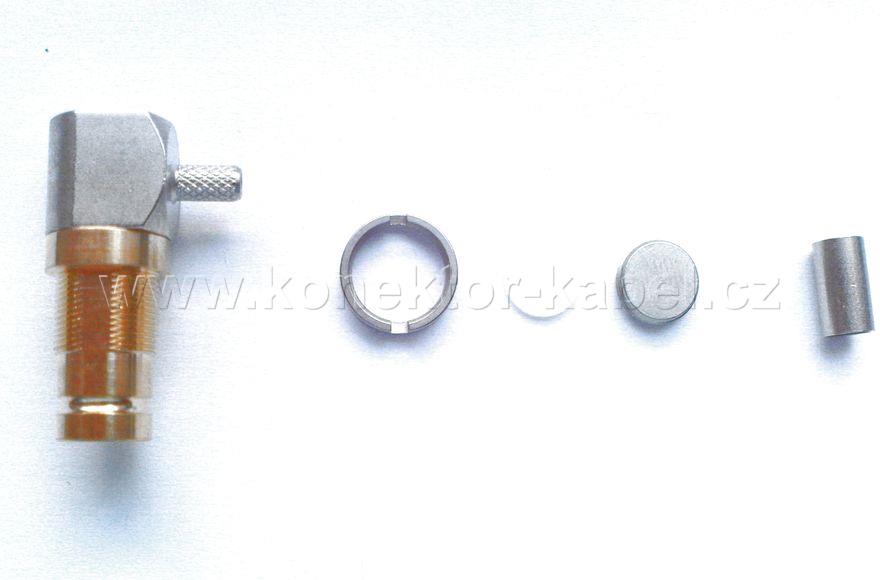 1.6/5.6/ F 90°, 75 Ohm, krimp.,TZC750 24, ROSEN.