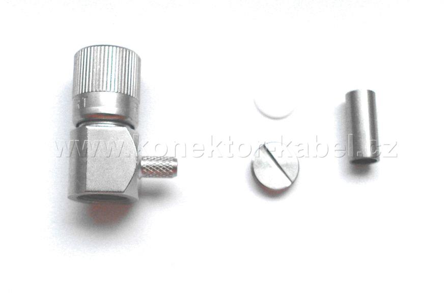 1.6/5.6/ M 90°, 75 Ohm, krimp., TZC750 24, ROSEN.