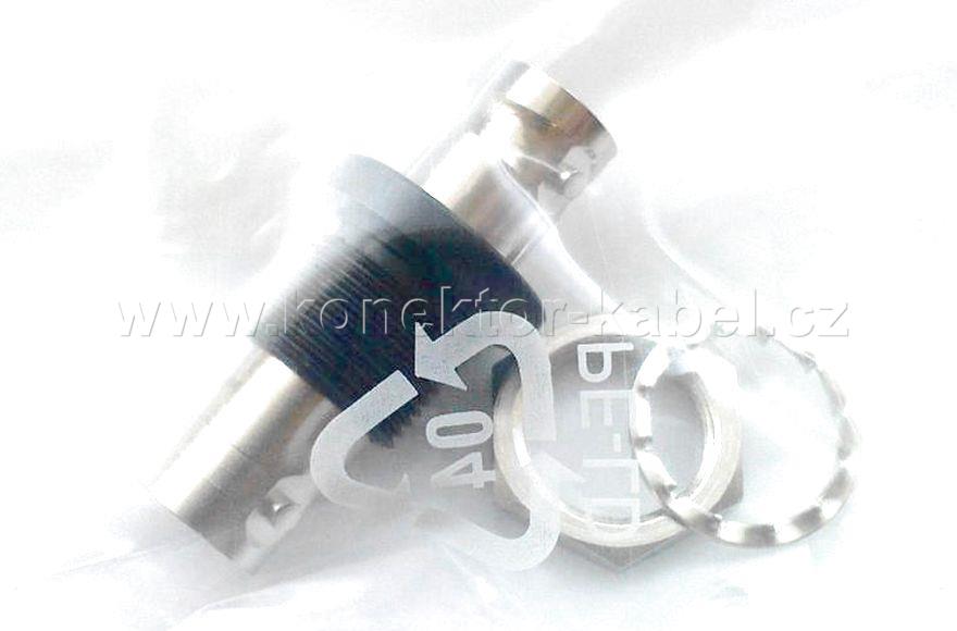 BNC/F - BNC/F 0°, 50 Ohm, spojka panel., ROSEN.