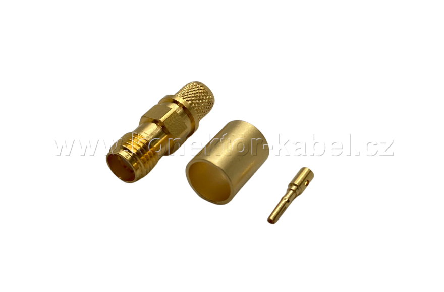 SMA/F 0°, krimpovací, RF-240, Telegärtner