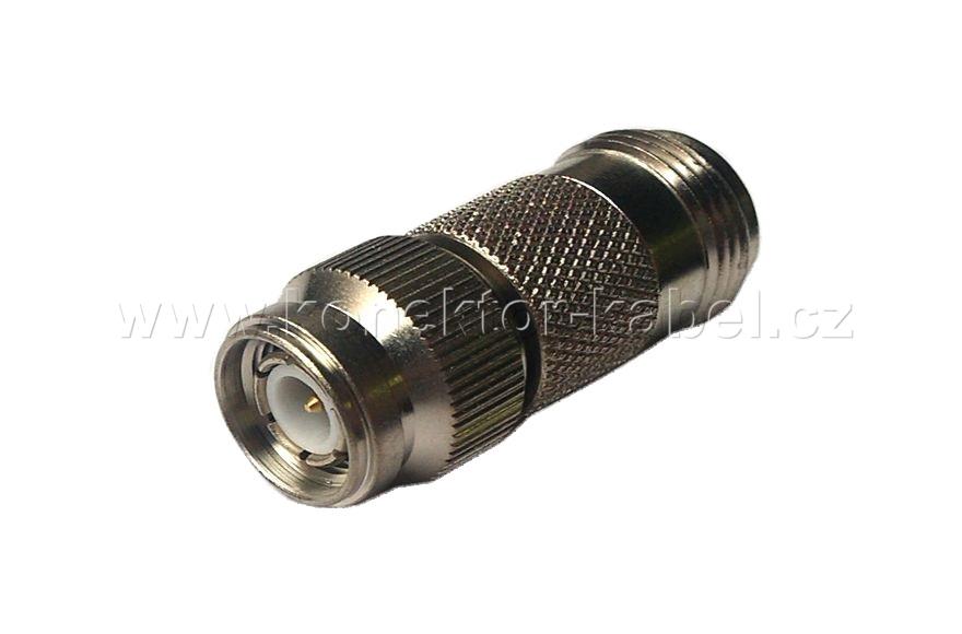 N / F - TNC / M 0°, redukce, Telegärtner