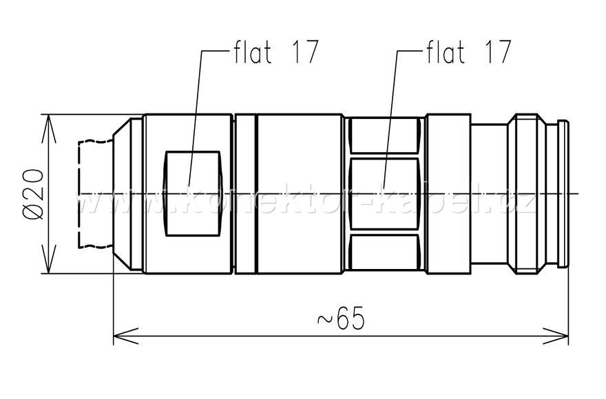 4.3-10 /F 0°, šroubovací, 1/2" SCF12-50, SPINNER