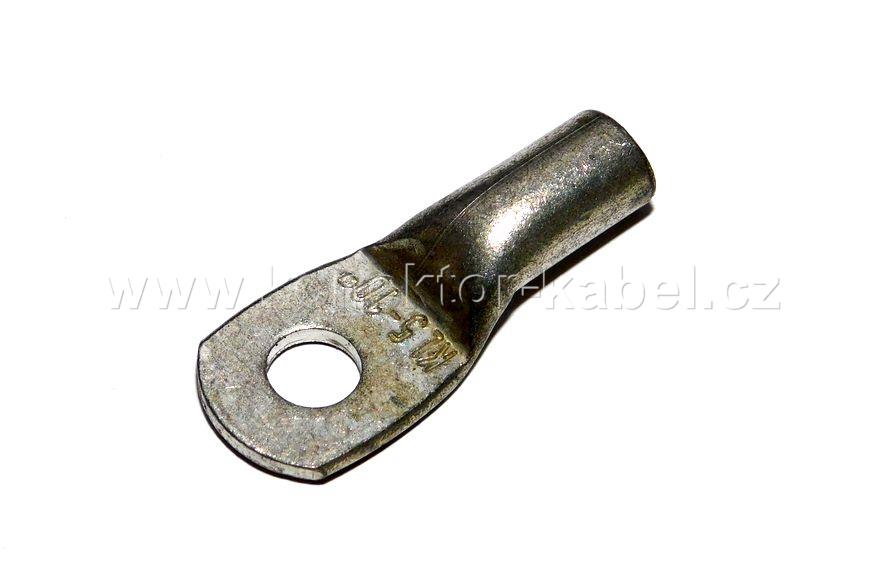 Oko kabelové 10mm2/ 5mm, krimp., trubkové, lehčené