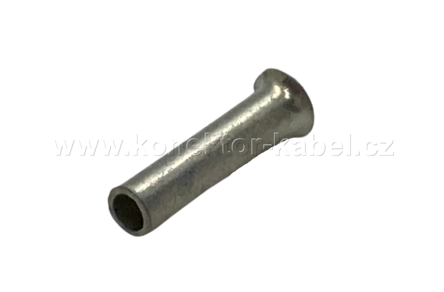 Dutinka 0,5mm2/ 6mm, krimpovací, neizolovaná