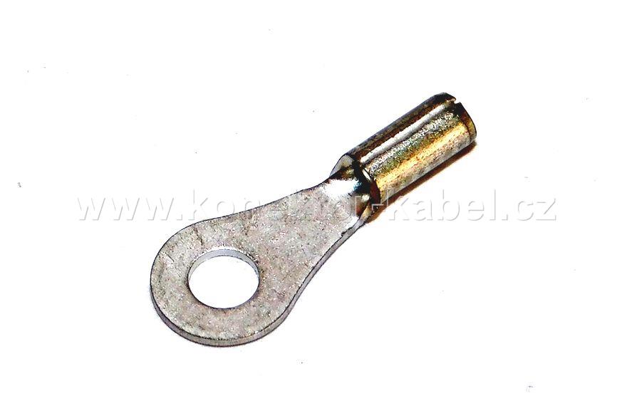 Oko kabelové 0,1-0,5mm2/ 2mm, krimpovací, cínované