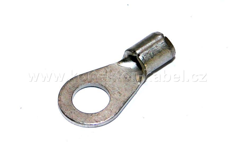 Oko kabelové 1,5-2,5mm2/ 4mm, krimpovací, cínované