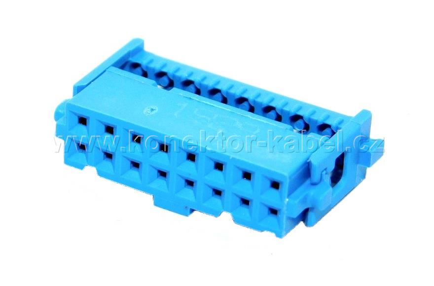 IDC 16/F, RM 2,54mm, samořezný 2x8pin, TE