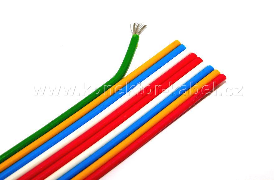 Plochý kabel VFL 10 x 0,35mm2, barevný, PVC