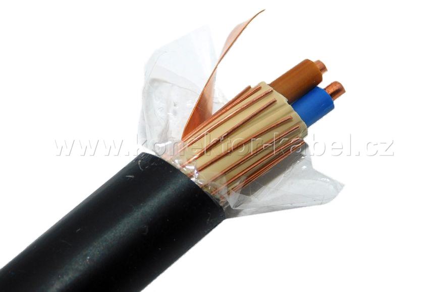 NYC(W)Y 2x25 RE / 25 mm2, PVC, černý