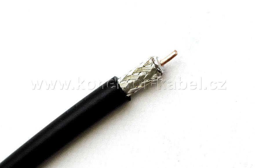 LMR-195, drát, 4,95mm, 50 Ohm, PVC, low loss