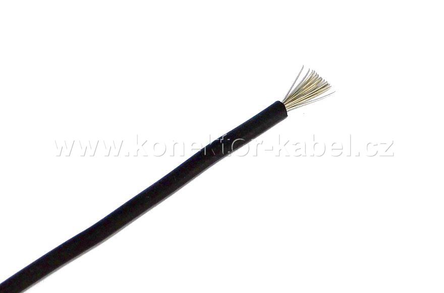 SiF 0,5mm2, lanko, černá, silikon, HELUKABEL