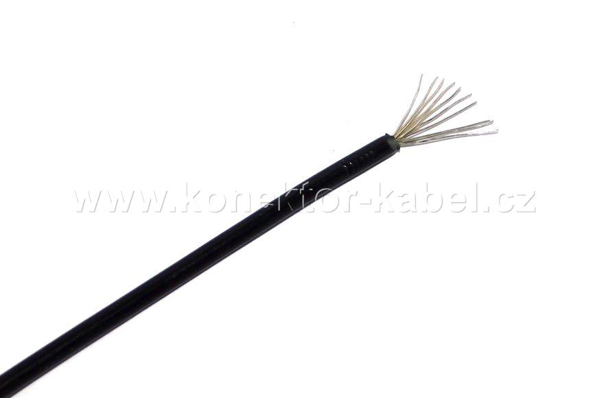 UL/cUL Style 1015, AWG 20, lanko, černá, Belden