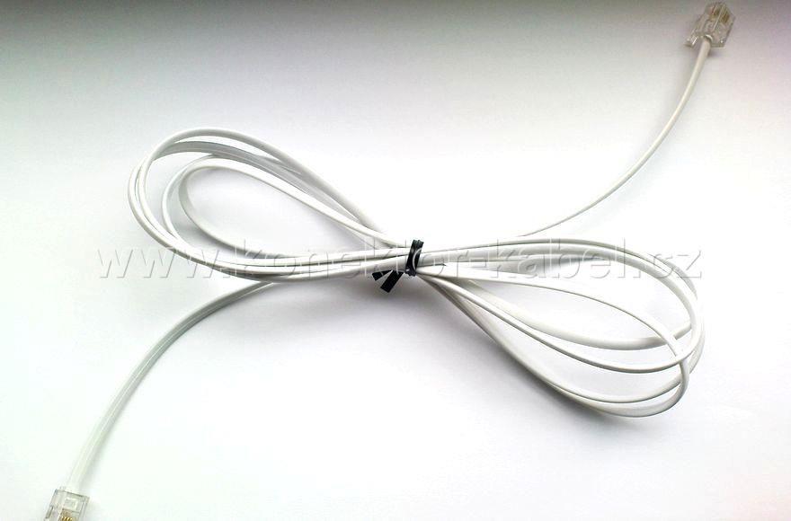 RJ11 - čtyřlinka (2,0 m) - RJ11