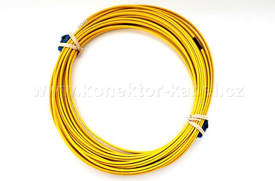 Patch cord, LC/UPC-LC/UPC, Duplex 9/125,10m