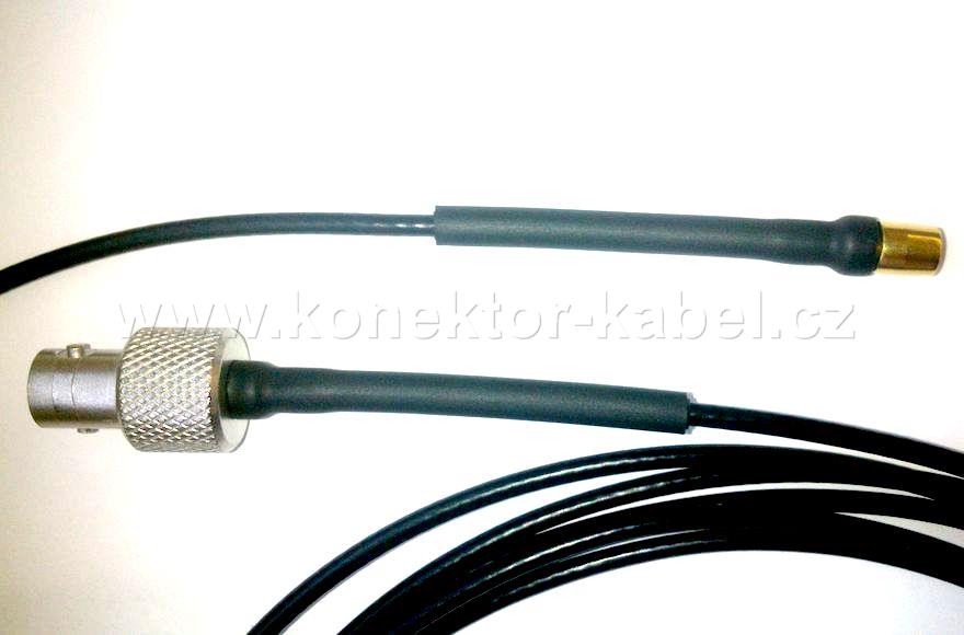 BNC/F - RG174 (3,0 m) - SMB/F, Ros.