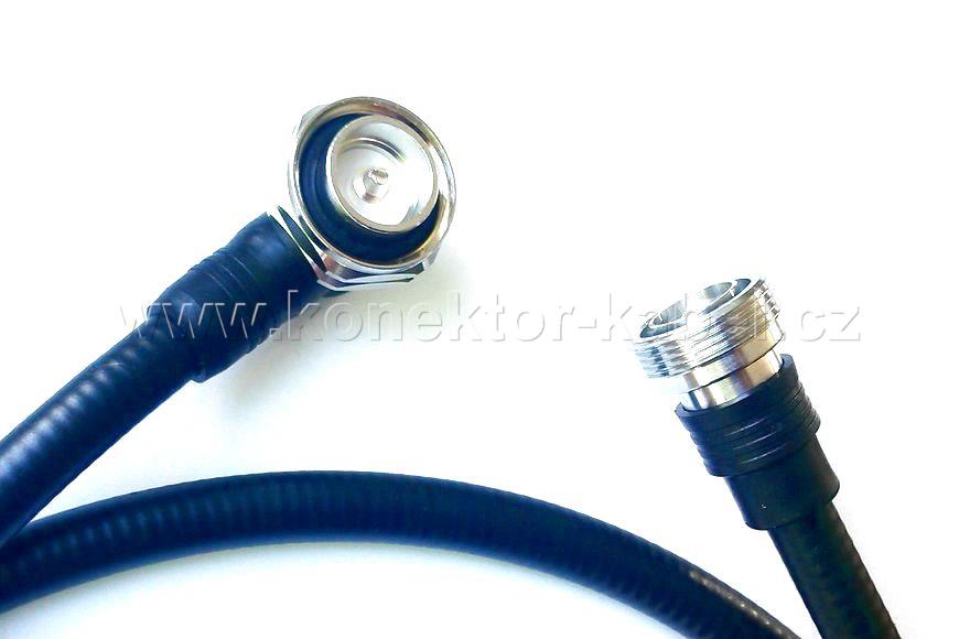 7/16 M 90° - 1/2" S (2,0 m) - 7/16 F, OEM PEW, RM