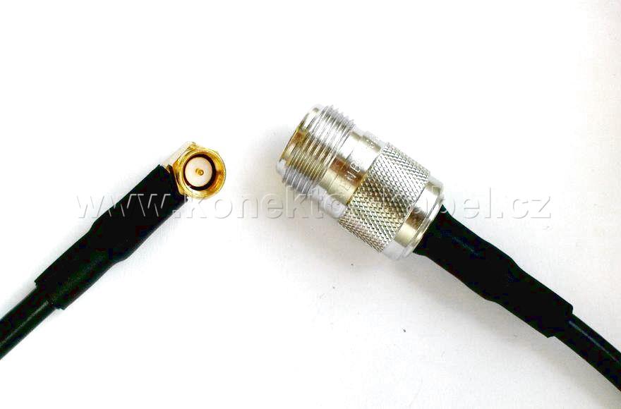 SMA/M 90° - BWL195 (0,8 m) - N/F Ros.