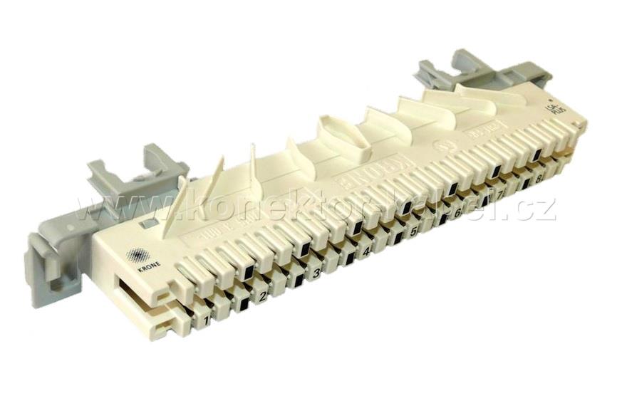 KRONE sys., 2/8x3 modul svorkovnice, rozpojovací