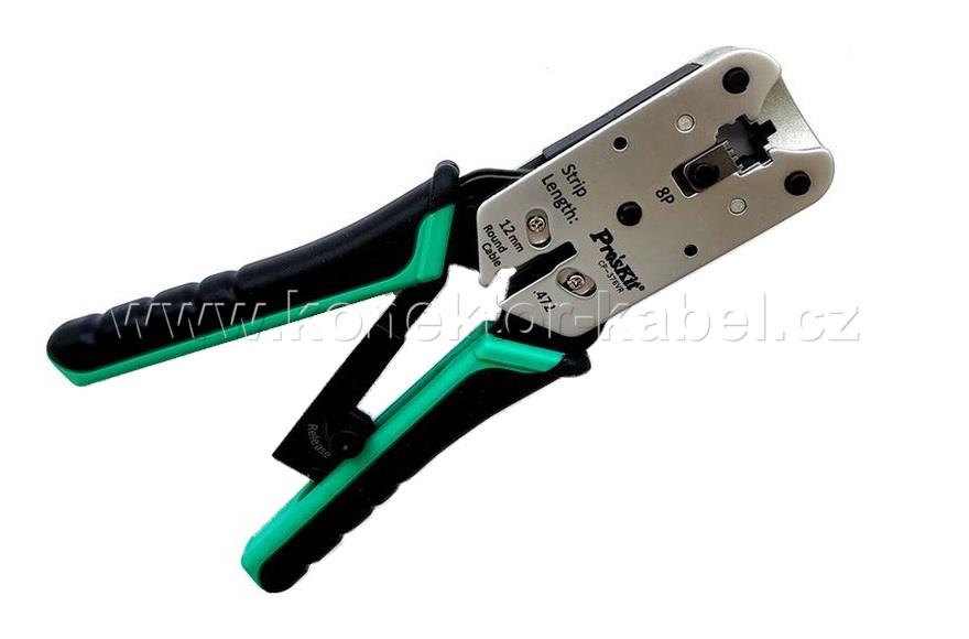 Krimpovací kleště pro konektory RJ45, 8P, ProsKIT