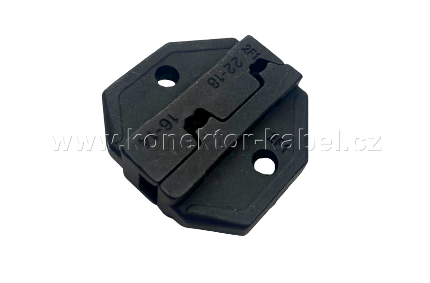 Krimpovací čelisti HT-236F1, fastony 90°, neizol.