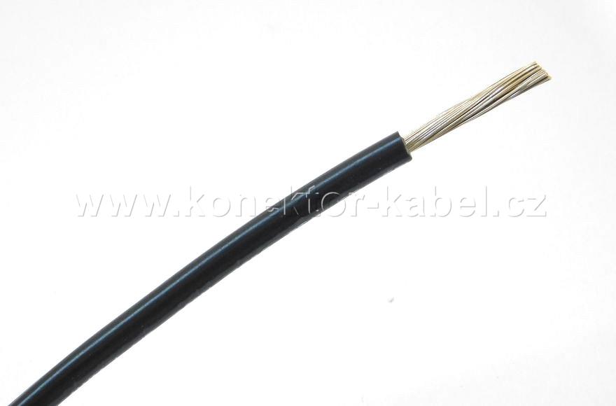 UL/cUL Style 1015/xxxx, AWG 12, lanko, černá, HEL.