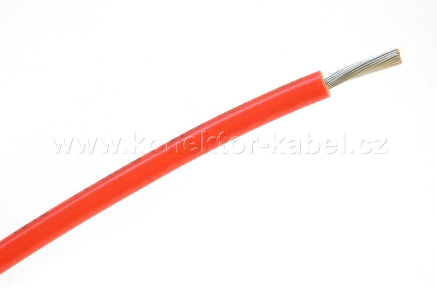 UL/cUL Style 1015/xxxx, AWG 14, lanko, rudá, HEL.